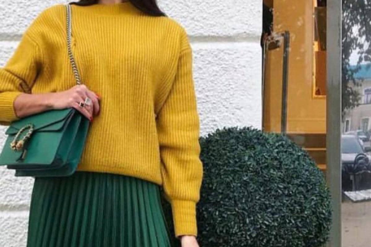 Hijau dengan kuning menciptakan kesan ceria dan playful pinterest/i.srushi
