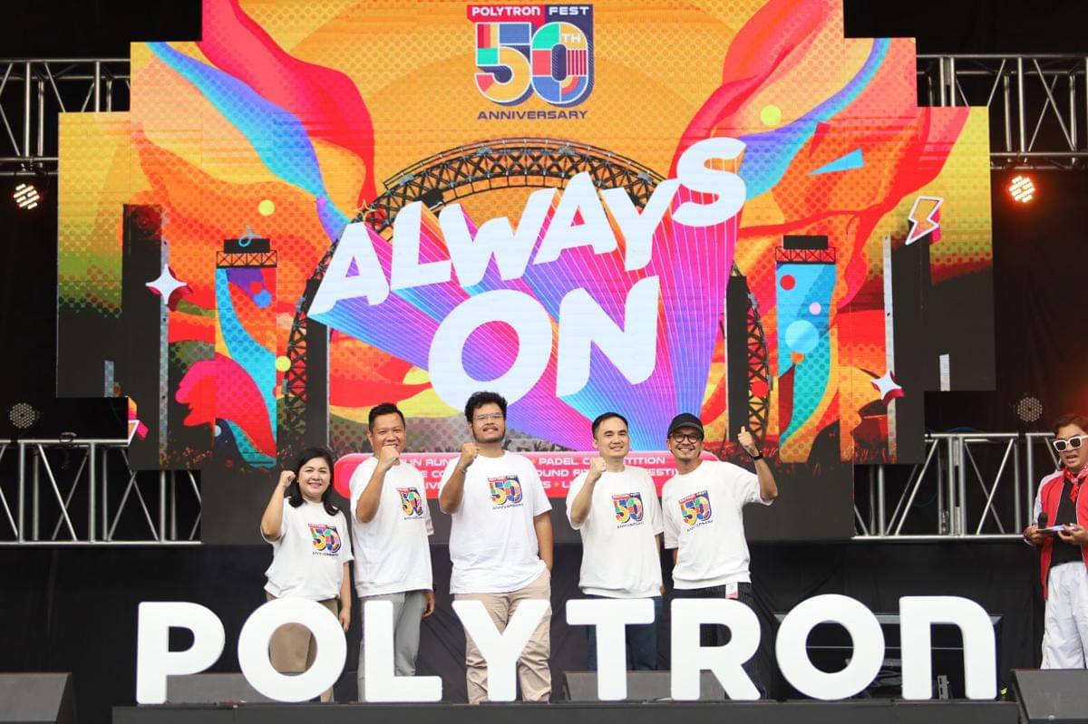 Keseruan Polytron Fest Rayakan 50 Tahun Perjalanan di Indonesia Keseruan Polytron Fest Rayakan 50 Tahun Perjalanan di Indonesia