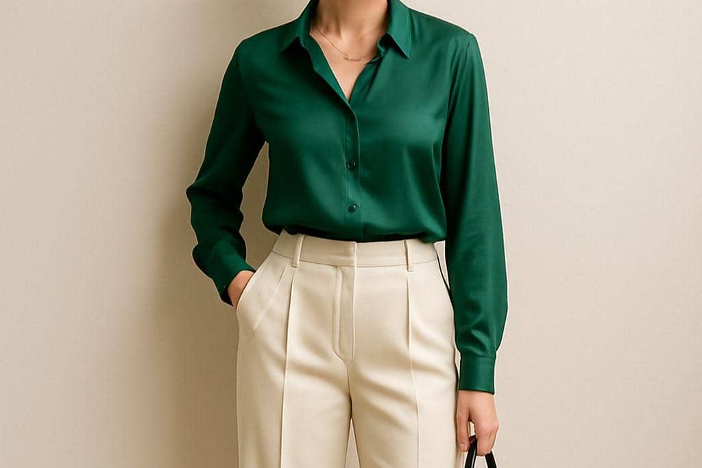 Beige yang netral membuat hijau terlihat lebih kalem pinterest/Chad Ketcham