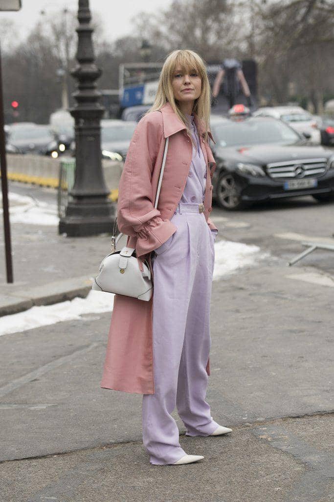 Lavender dan Dusty Pink