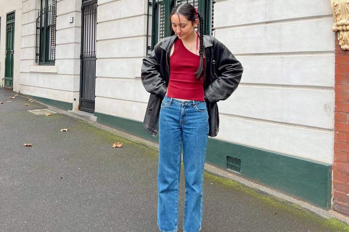 Merah dan hitam adalah perpaduan klasik yang tidak pernah salah dalam dunia fashion. pinterest/angela