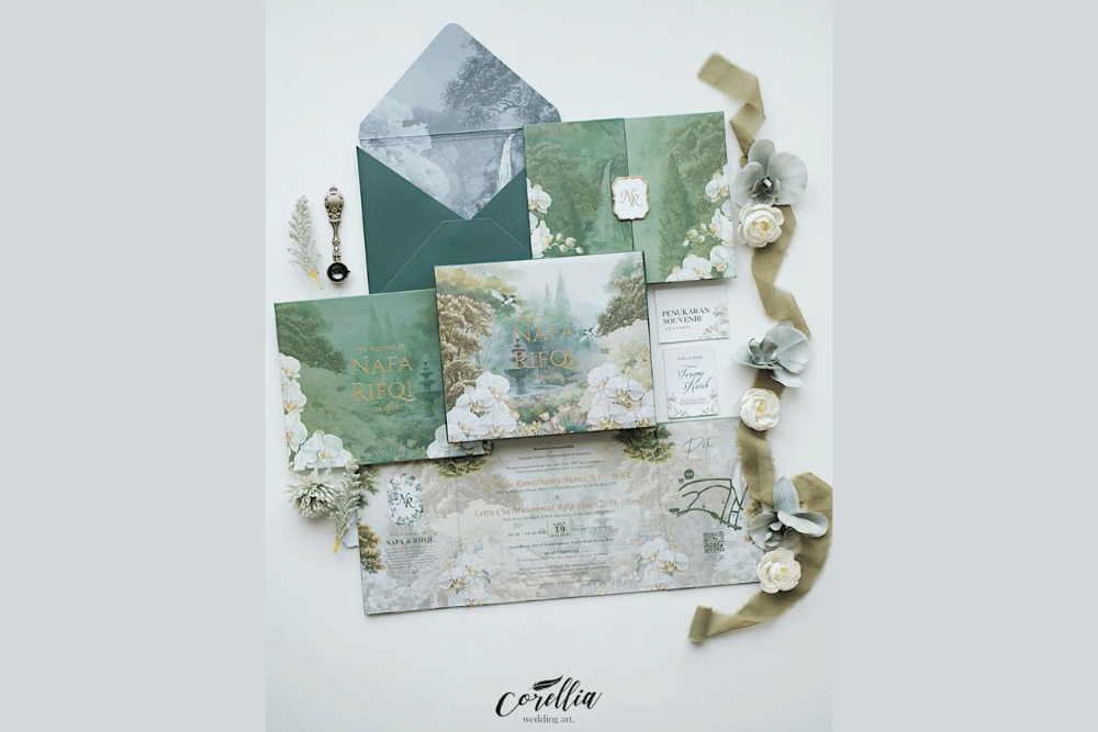 ilustrasi undangan ngunduh mantu (pinterest.com)