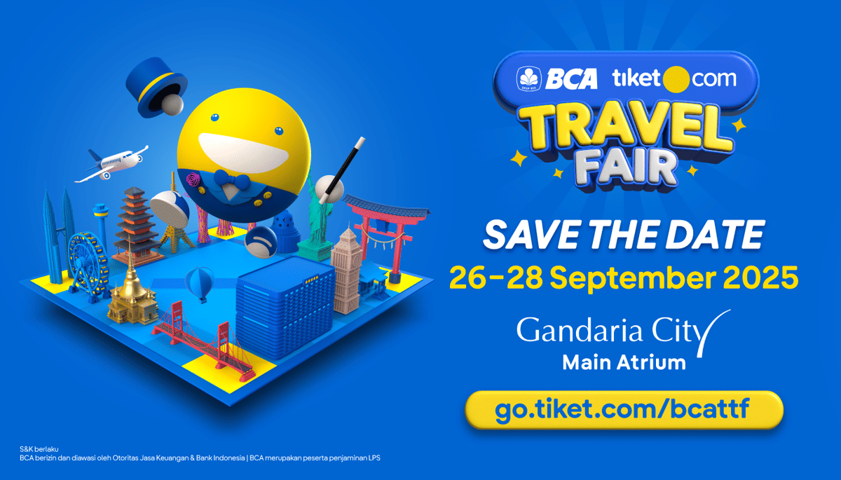 Hadir Kembali untuk Kedua Kalinya, BCA tiket.com Travel Fair 2025.png