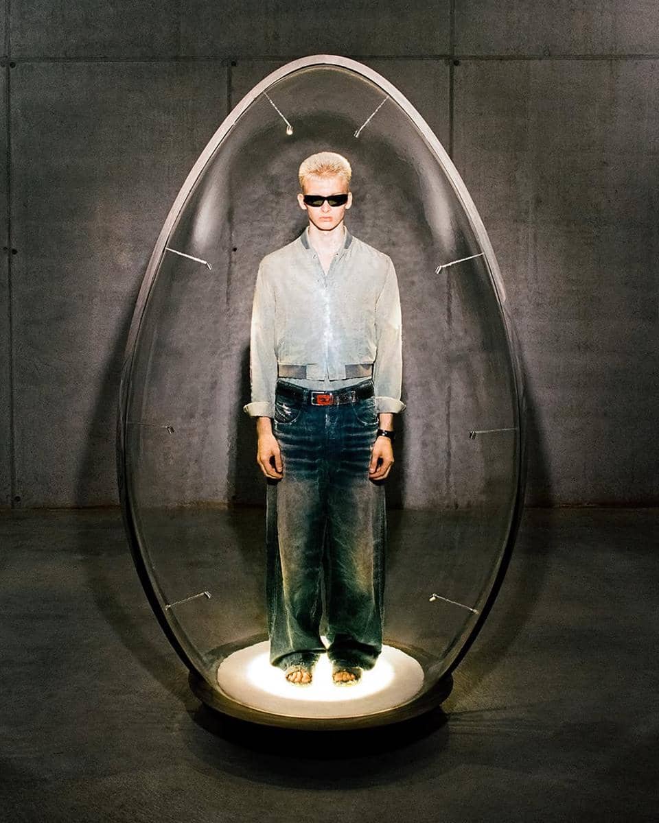 Welcome, hunters. The Diesel Egg Hunt for the #DieselSS26 Runway Show. Free and open to the publ.jpg