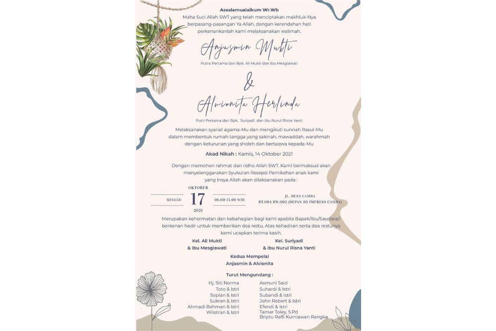 ilustrasi undangan ngunduh mantu (pinterest.com)