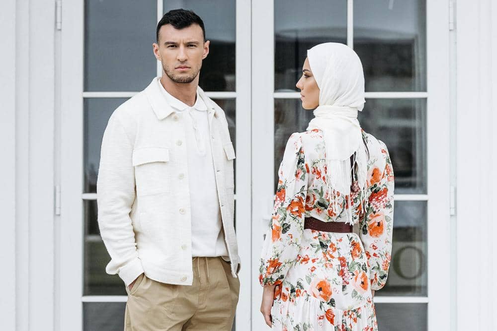 ilustrasi pasangan muslim (pexels.com/Pavel Danilyuk)