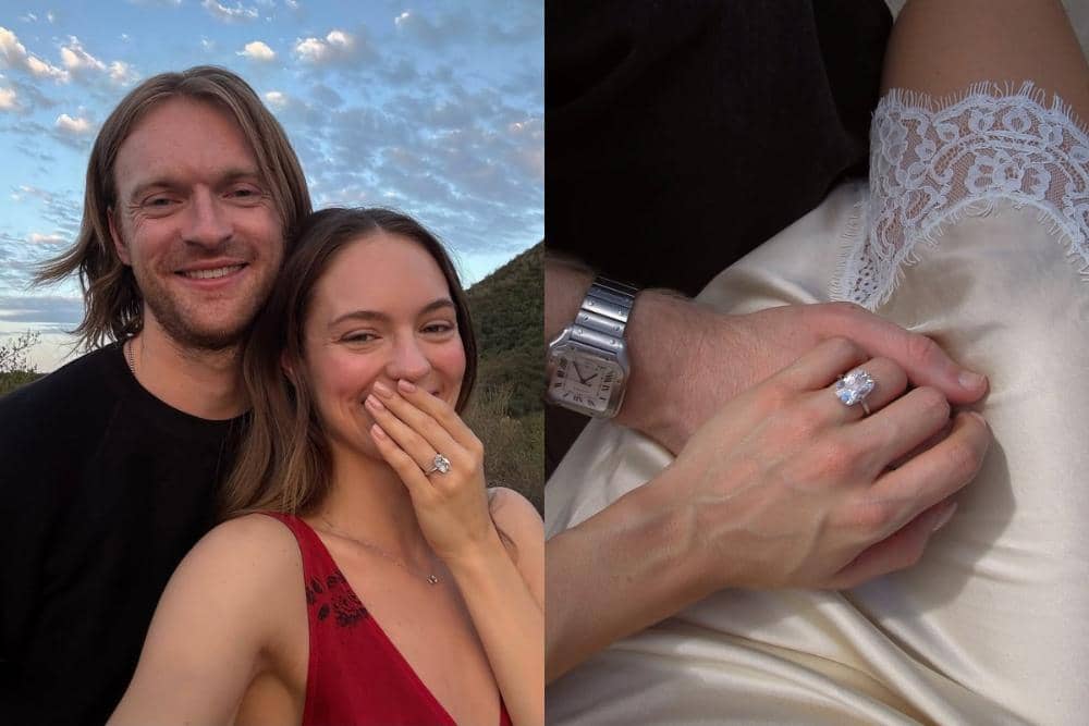 Finneas O'Connell dan Claudia Sulewski Tunangan