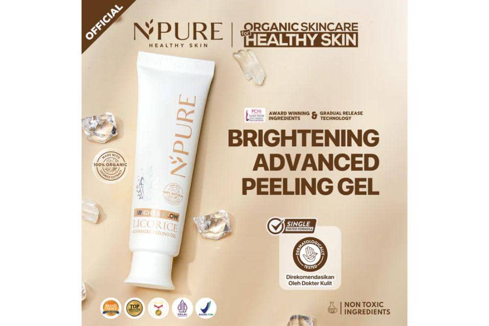 rekomendasi peeling gel dari brand lokal