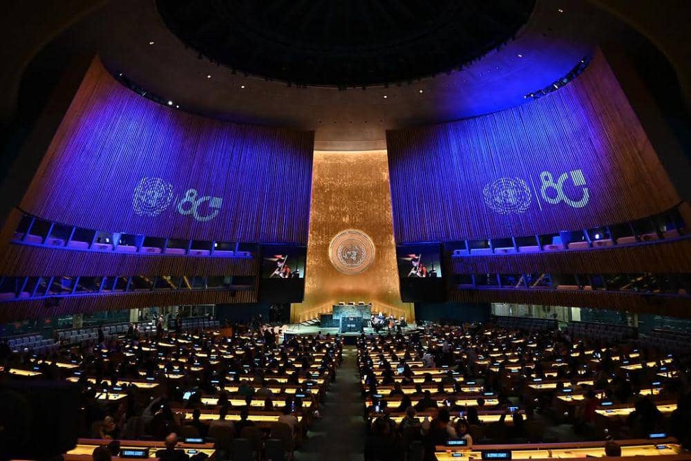 Sidang Majelis Umum ke-80 PBB. (instagram.com/unitednations)