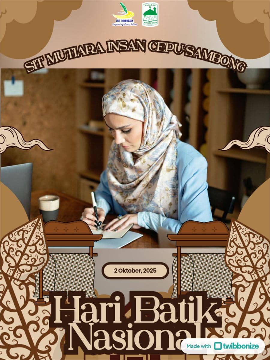 twibbon hari batik nasional 2025