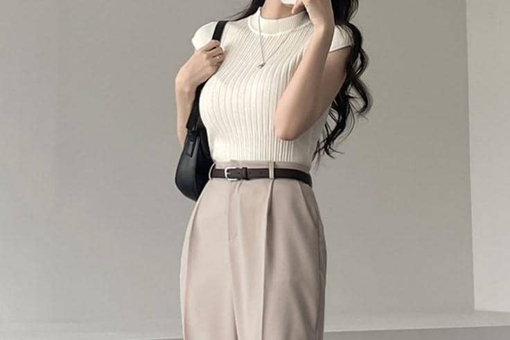 Proporsi berperan besar dalam membuat look netral tidak monoton. pinterest/Style Spectrum