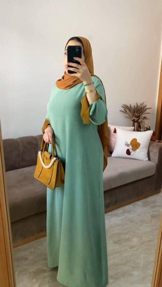 baju warna tosca cocok dengan jilbab warna apa