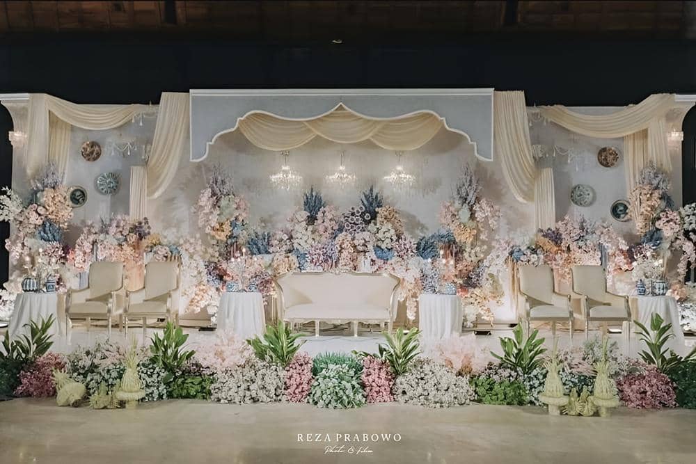 ilustrasi dekorasi pernikahan nuansa pastel (pinterest.com)