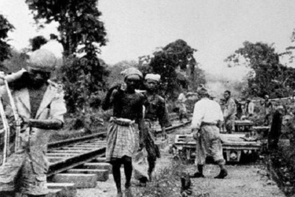 Potret romusha di masa pendudukan Jepang. (idsejarah.net)