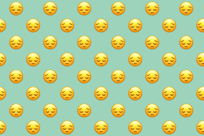 arti emoji 😔