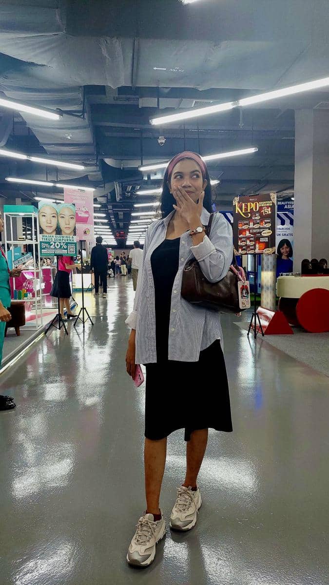 OOTD Pengunjung BFA Outlet 2025 hari kedua