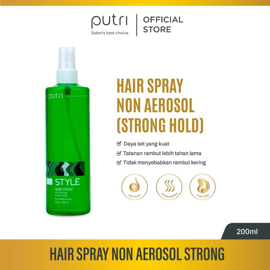 hair spray yang tidak membuat rambut kaku