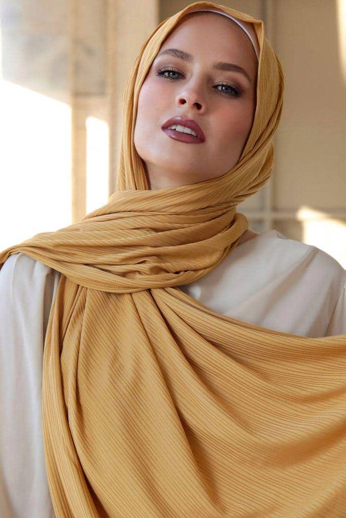 Hijab mustard 