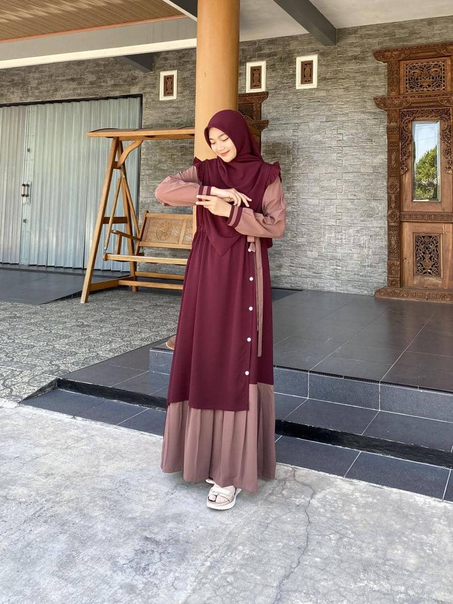 Baju Coklat Muda