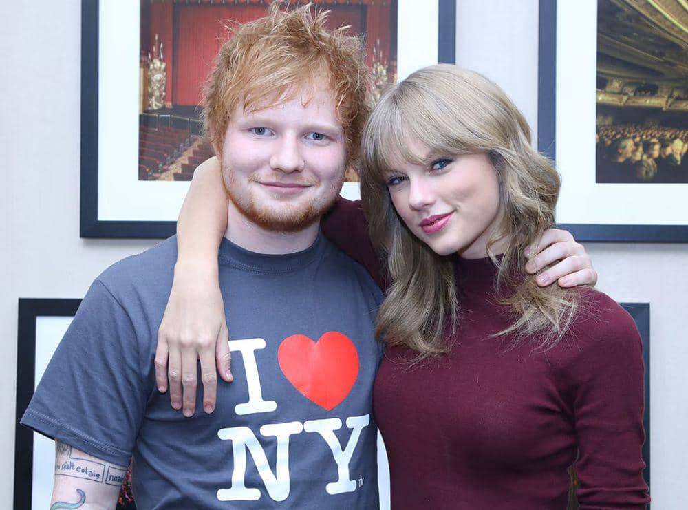 Potret Persahabatan Taylor Swift dan Ed Sheeran