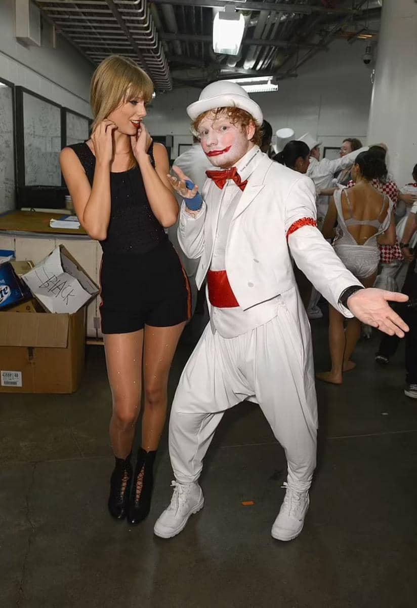 Potret Persahabatan Taylor Swift dan Ed Sheeran