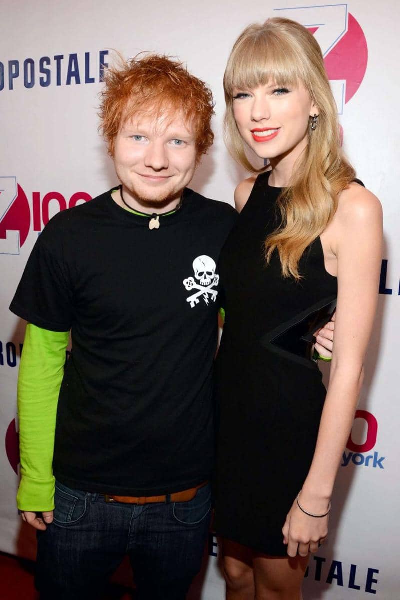 Potret Persahabatan Taylor Swift dan Ed Sheeran