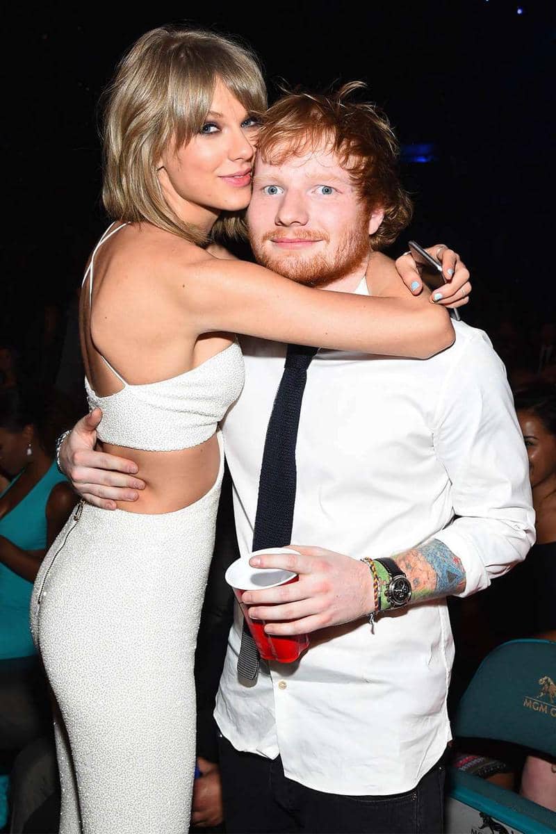 Potret Persahabatan Taylor Swift dan Ed Sheeran