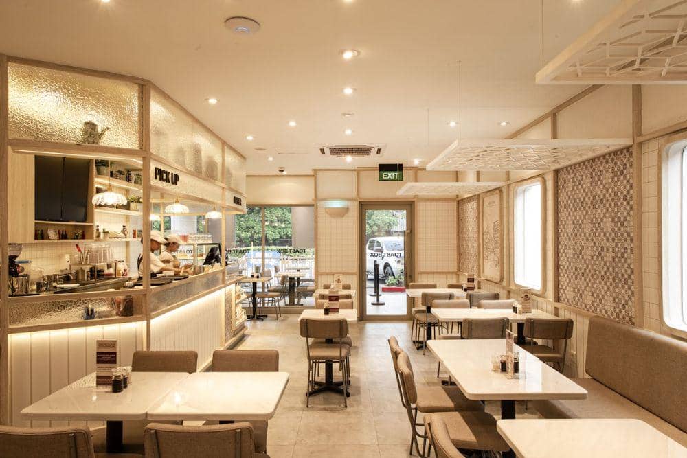 Suasana di dalam Toast Box di Rest Area KM 57. (Dok. Toast Box Indonesia)