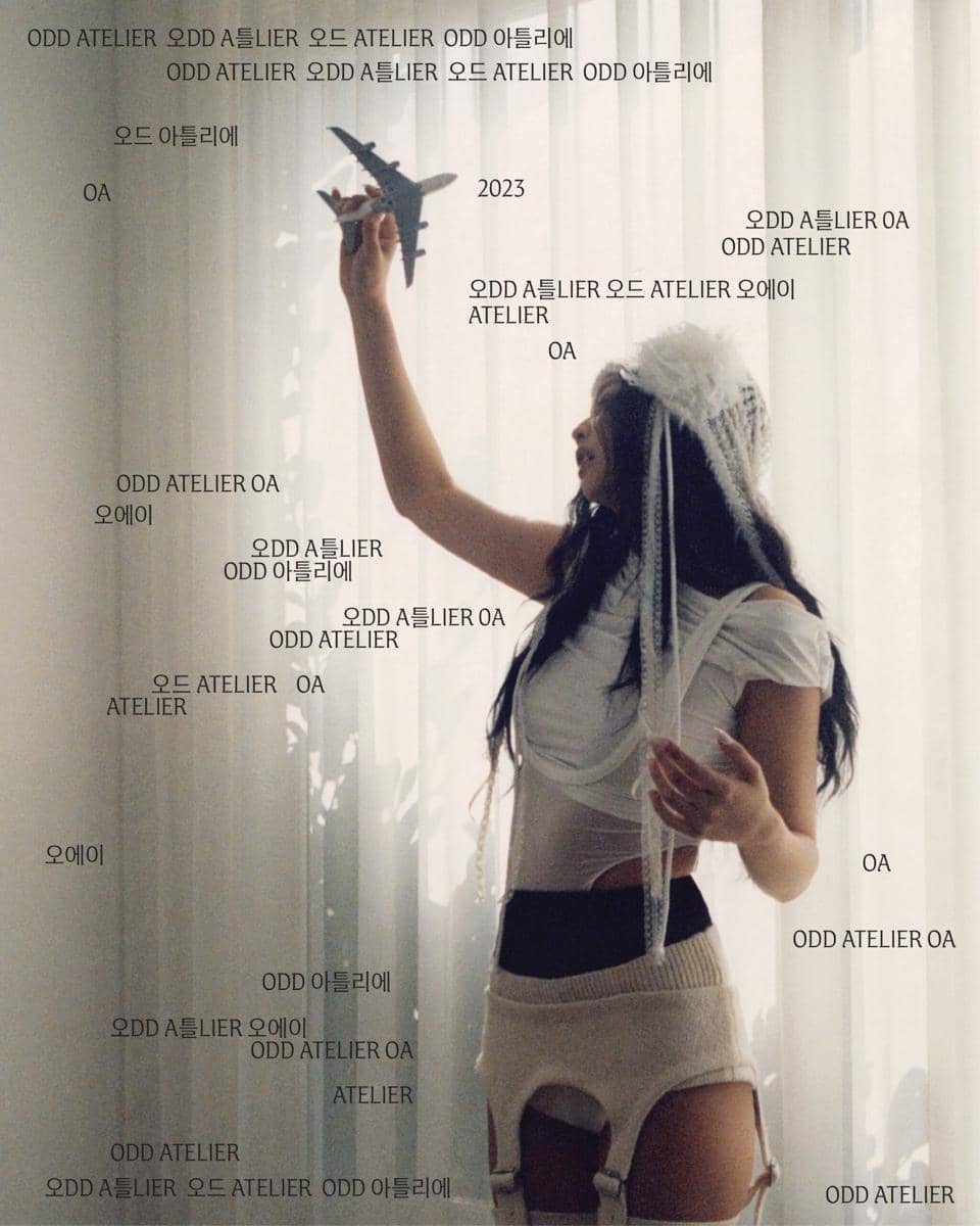 JENNIE merilis font spesial bernama ZEN SERIF. (Dok. ODD ATELIER (OA))