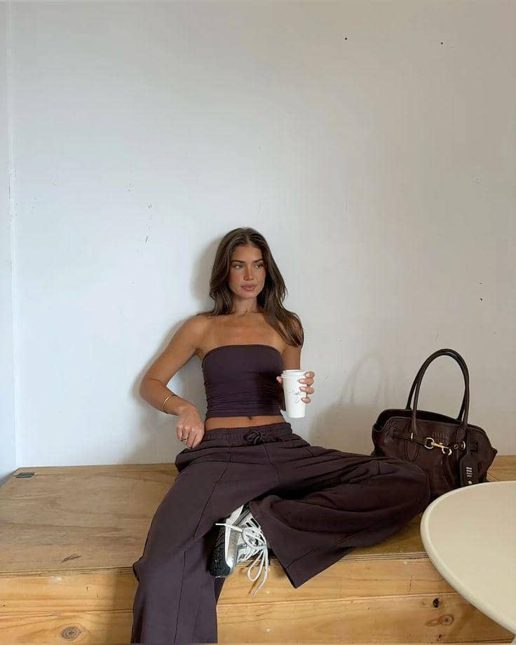 Tube Top dan Sweat Pantss