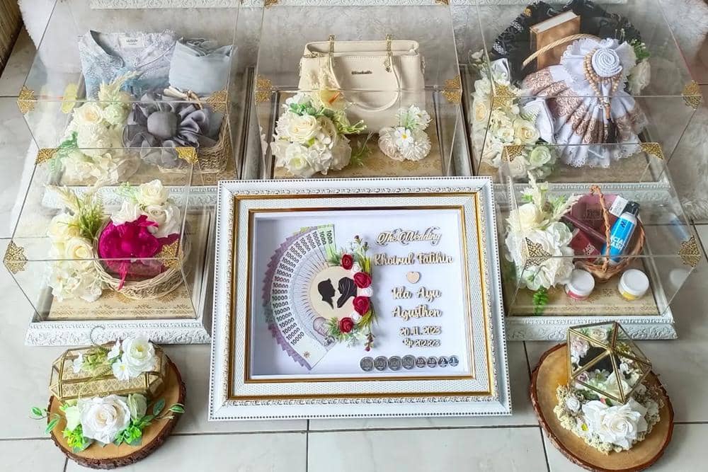 ilustrasi seserahan (instagram.com/zana_seserahan)