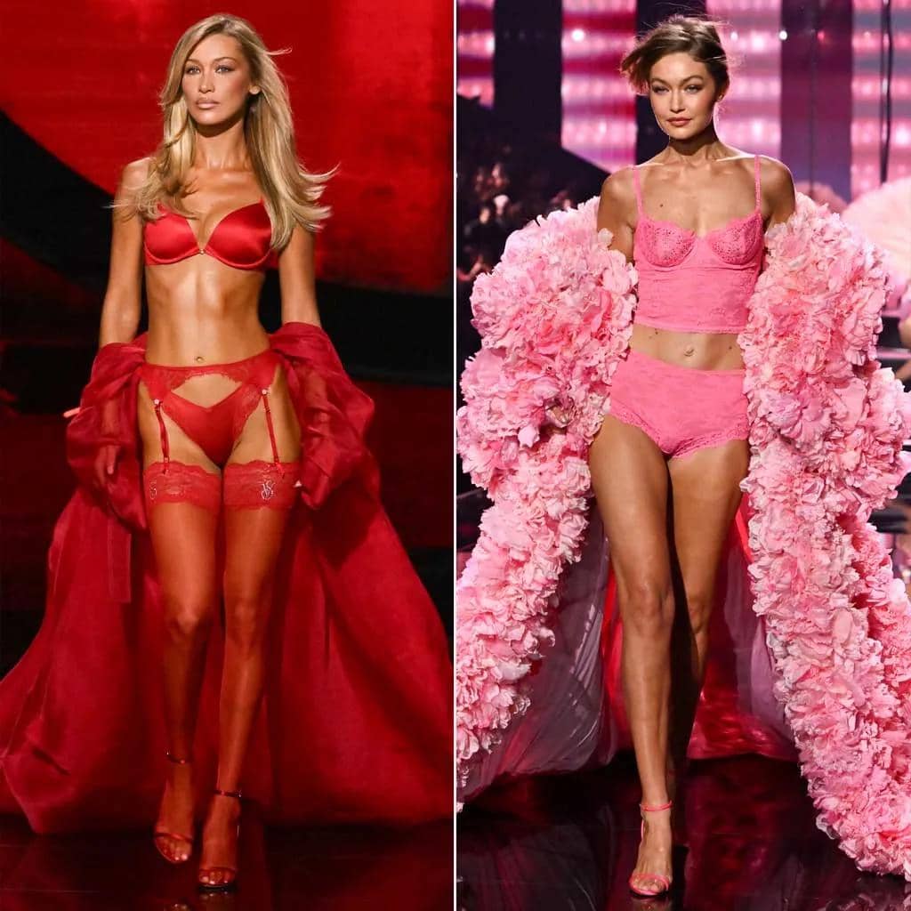 Bella dan Gigi Hadid punya momen besar di runway