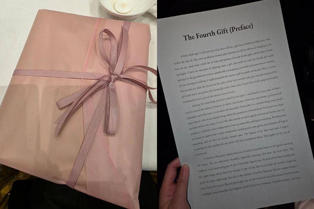 Kado Ulang Tahun dari Omara Esteghlal untuk Prilly Latuconsina