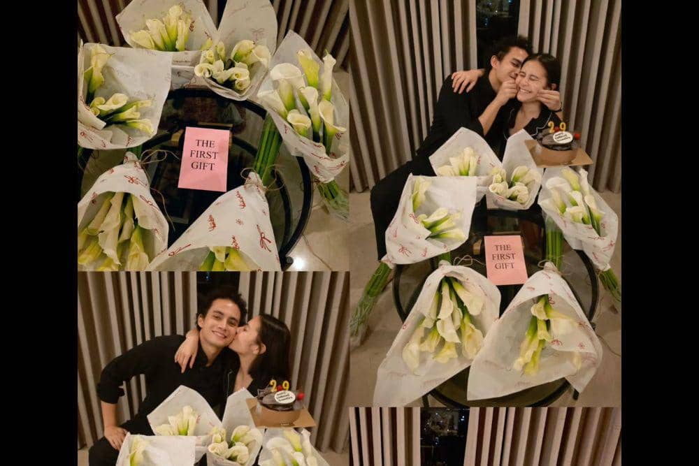 Kado Ulang Tahun dari Omara Esteghlal untuk Prilly Latuconsina