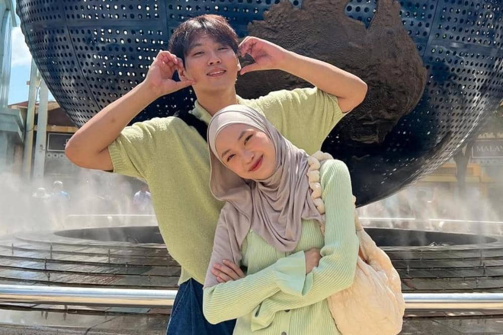  Kisah Cinta Julia Prastini dan Na Daehoon berawal dari media sosial