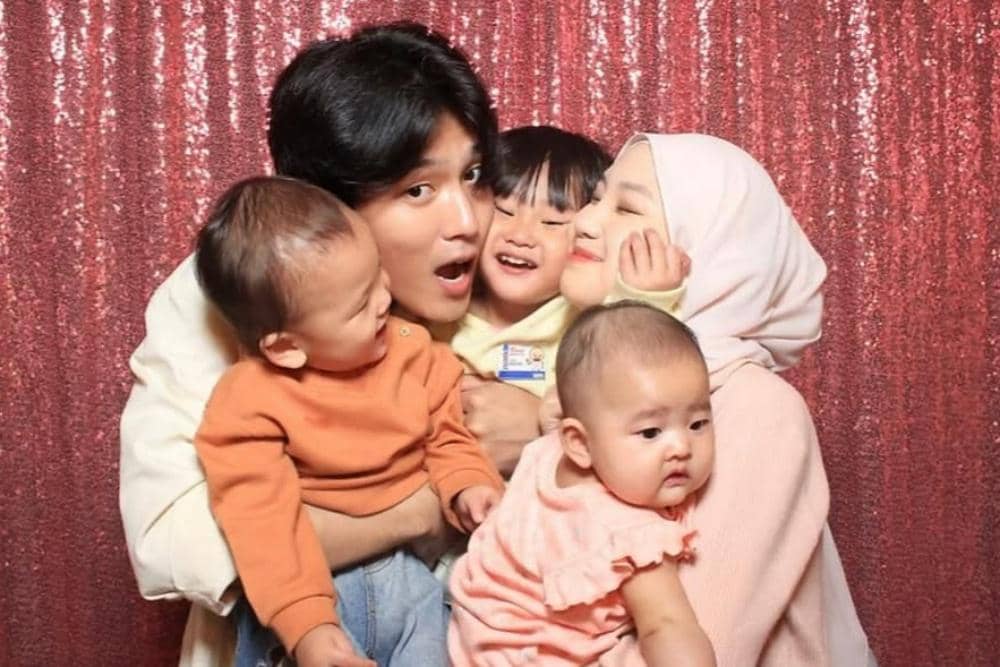 Julia Prastini dan Na Daehoon akhirnya dikaruniai tiga buah hati