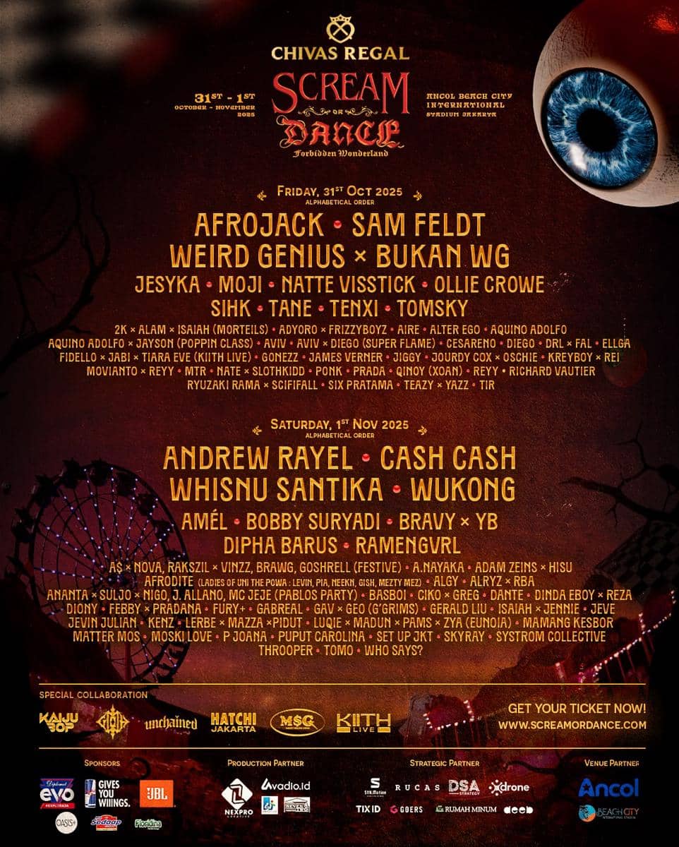 Halloween event Jakarta 2025