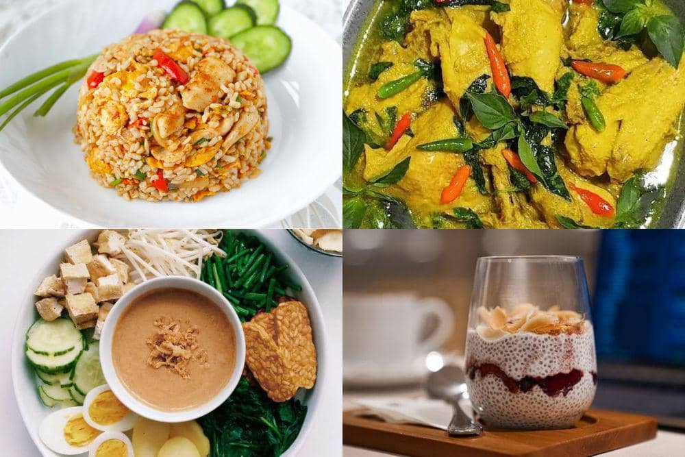 Resep makanan gluten-free. (Sumber internet)