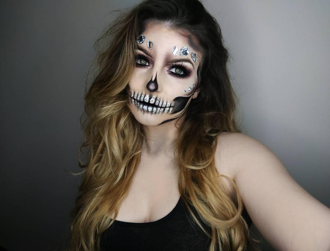 makeup karakter halloween