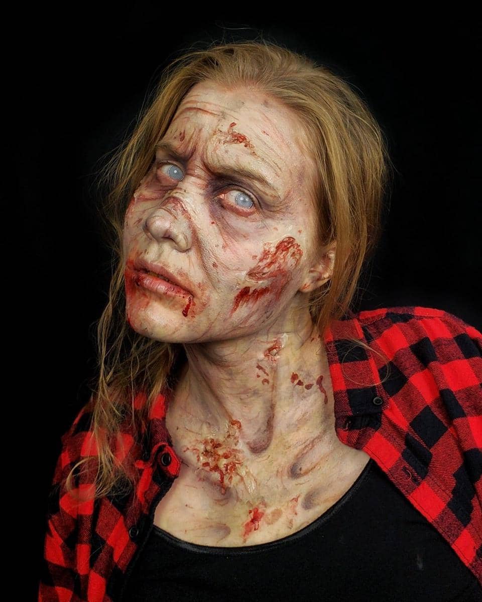 makeup karakter halloween