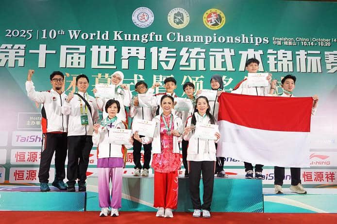 Kris Dayanti wushu juara 2