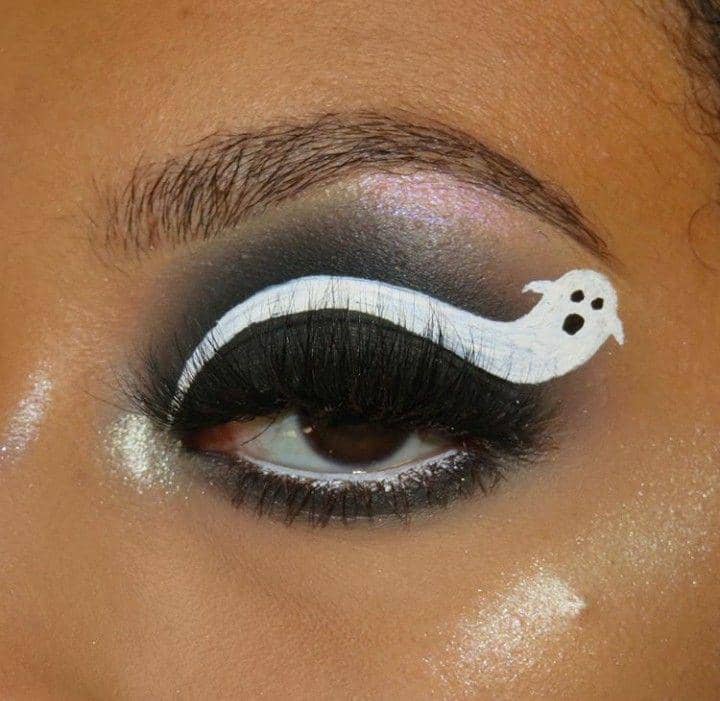 eye makeup Halloween