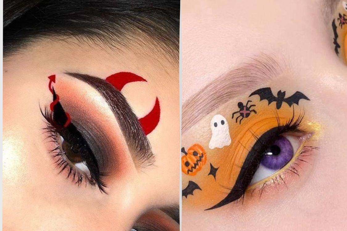 eye makeup Halloween