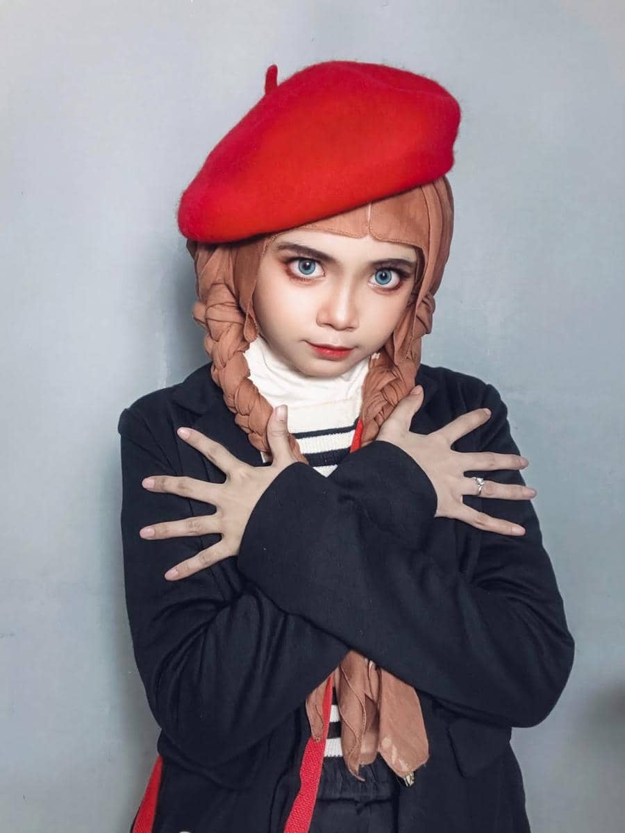 kostum Halloween wanita hijab