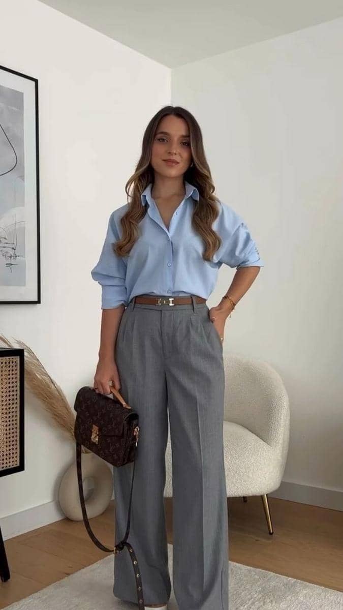 biru langit cocok dengan warna apa