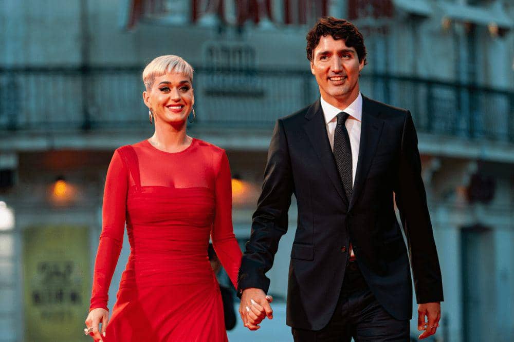 Katy Perry dan Justin Trudeau Go Public