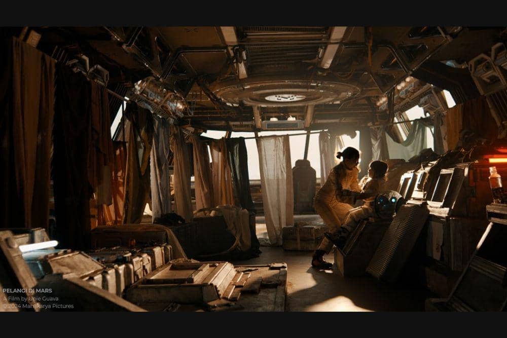 First look dari film Pelangi di Mars. (instagram.com/mahakaryapictures_)
