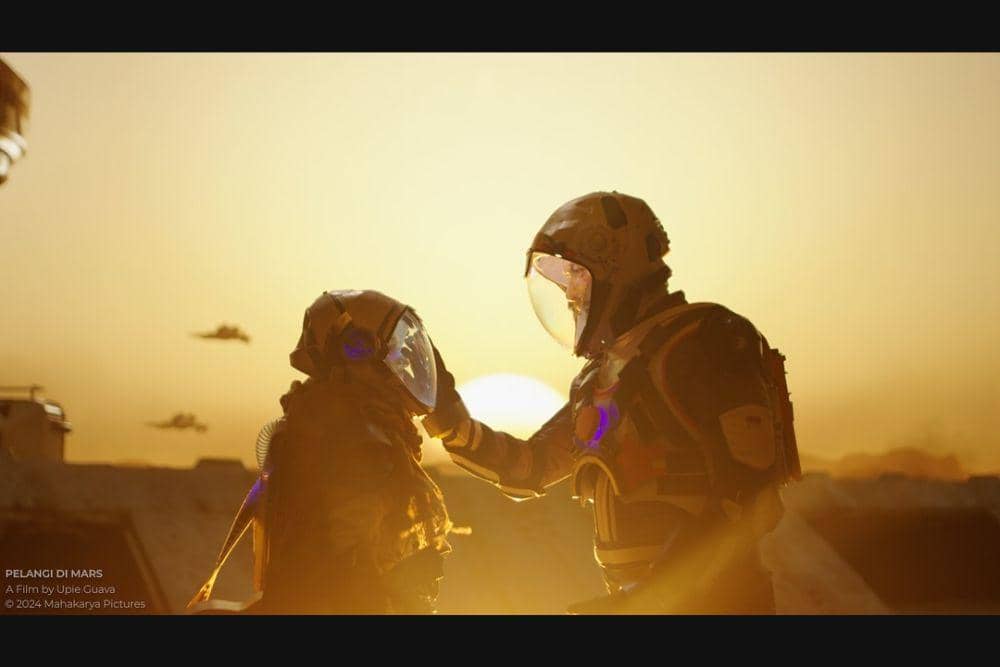 First look dari film Pelangi di Mars. (instagram.com/mahakaryapictures_)
