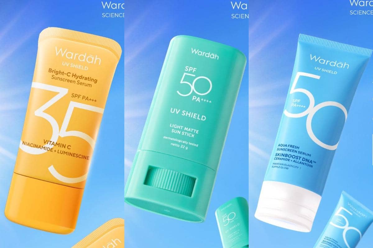 Rekomendasi sunscreen Wardah untuk kulit kering