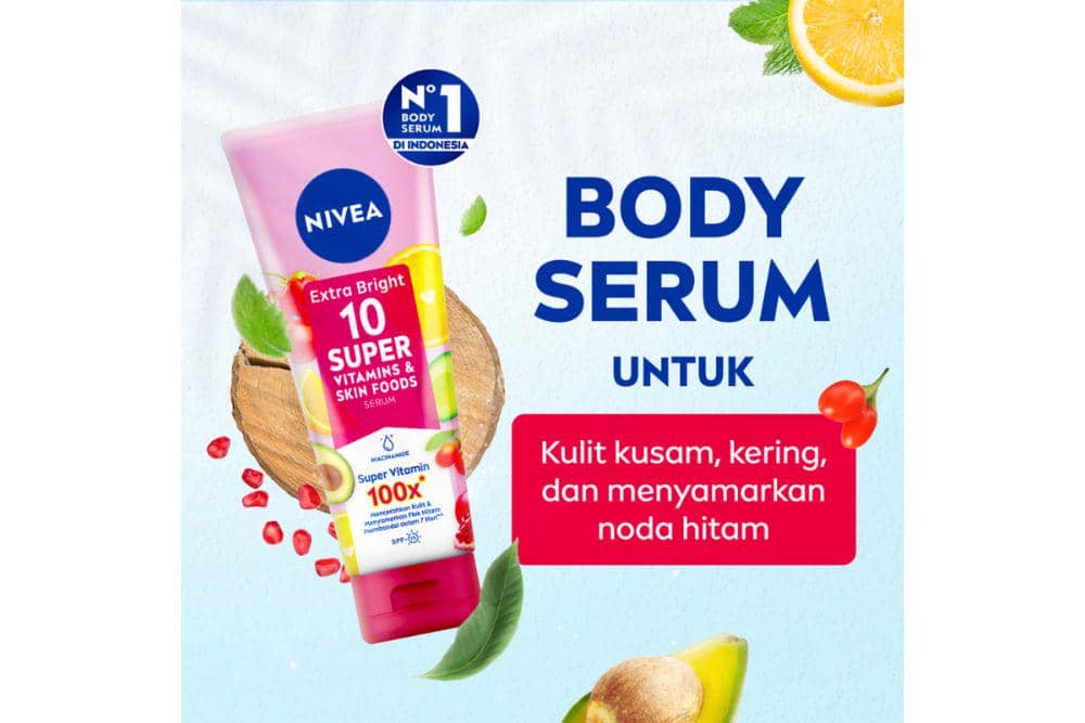 rekomendasi body serum yang mengandung niacinamide dan vitamin C